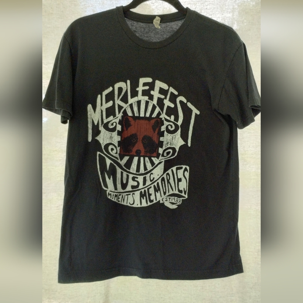 MerleFest Black Graphic T-Shirt